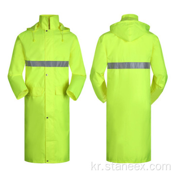 ANSI Class 3 안전 안전 Raingear Hivis Raincoat